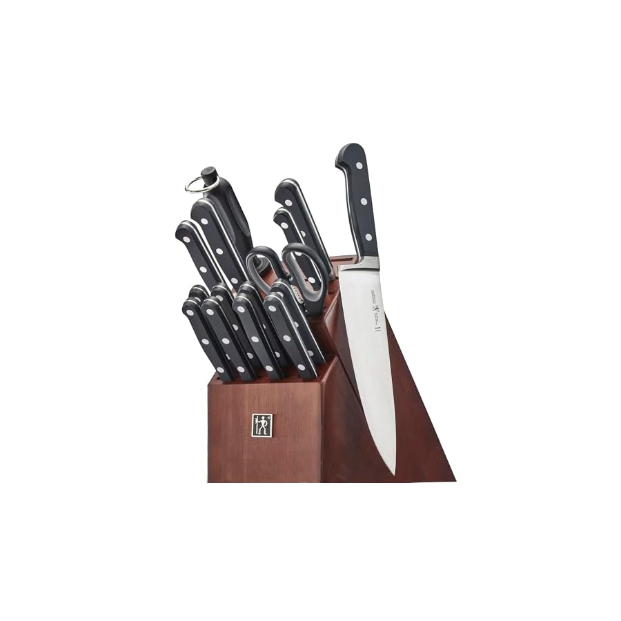 HENCKELS-Classic-Razor-Sharp-16-Piece-Knife-Block-Set-Chef-Knife-Bread-Knife-German-Engineered-Informed-by-100-Years-of-Mastery-Dark-Brown-Block HENCKELS Classic Razor-Sharp 16-Piece Knife Block Set, Chef Knife, Bread Knife, German Engineered Informed by 100+ Years of Mastery, Dark Brown Block