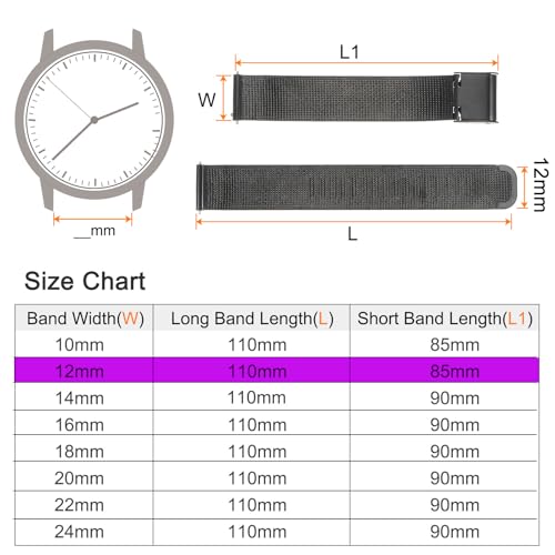 Bracelet montre réglable en maille acier pour ajuster sans outil