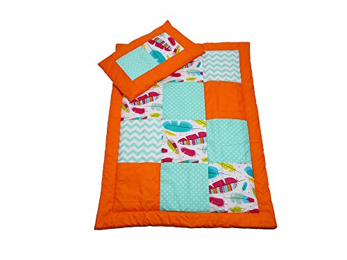 Baby's Comfort PATCHWORK - Colcha para bebé (120 x 90 cm)