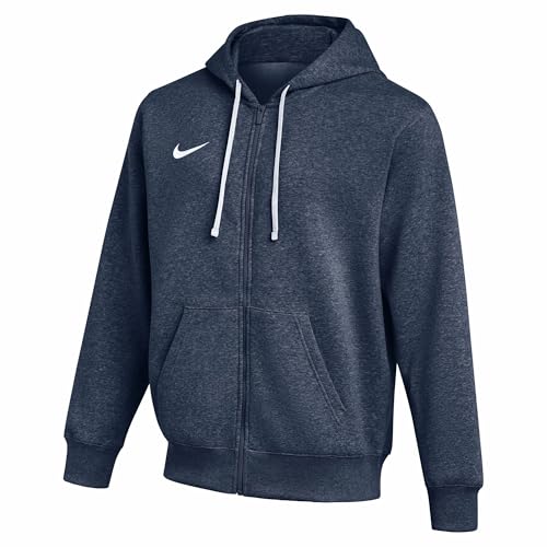 NIKE Park 26 Sweat À Capuche De Foot en Tissu Fleece À Zip pour Homme, Midnight Navy/White, IB1228-410, 3XL