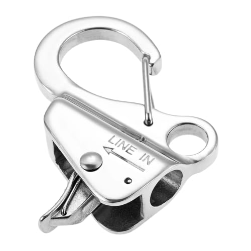 Clip parachoques de acero inoxidable Mirror Silver para yates y barcos