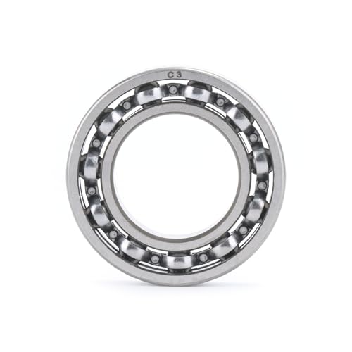 XiKe 2 Stück 6903 C3 Kugellager 17x30x7mm - Offene, Lagerstahl, Ultradünn, Ideal für 3D-Drucker, Modellbau, Schrittmotor, Fahrrad usw.