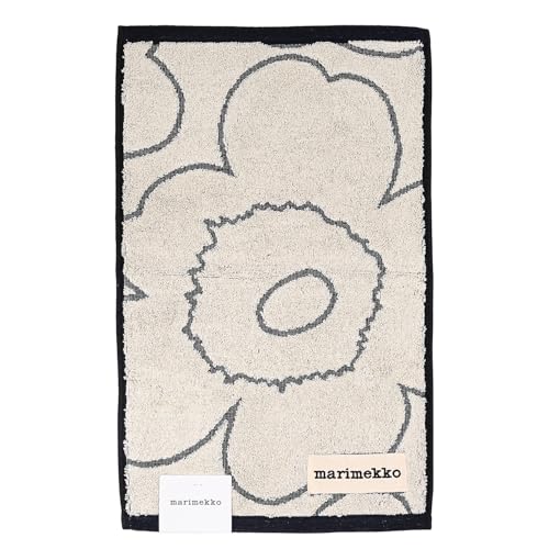 [マリメッコ] Piirto Unikko ゲストタオル レディース 52_1_52249473798 F ブラック×アイボリー