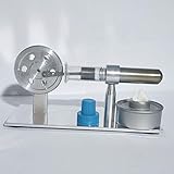 ✔ Modell des thermodynamischen Generators der Physik des Stirlingmotors Modellbausatz des externen Verbrennungsmotors, Experimentbausatz der Physik DIY, großes Geschenk für Ihr Kind oder Freund