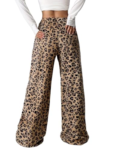 Pantalon de jogging léopard chaud pour ne plus souffrir du froid