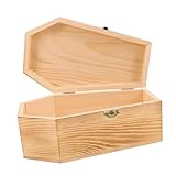 Large application : convient pour les fêtes à domicile, les écoles, les bureaux et autres lieux, cette boîte convient aux décorations d'halloween et aux arrangements festifs, support de boucles d'oreilles en forme de cercueil, panneau en forme de cercueil