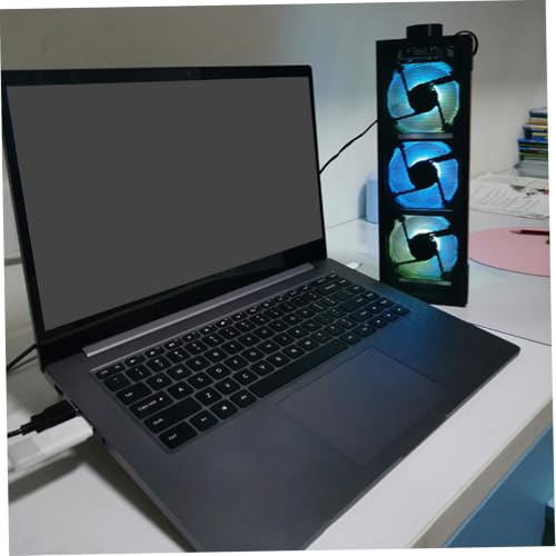 Base para Laptop Happyyami con Ventilador y Soporte Ajustable miniatura 5