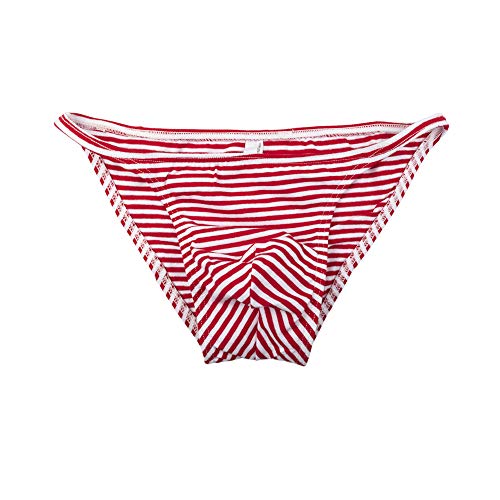 Men's Underwear Low Waist Striped Shorts Boxer Brief Underwear Sexy Male Panties Breathable Low Waist Jocks