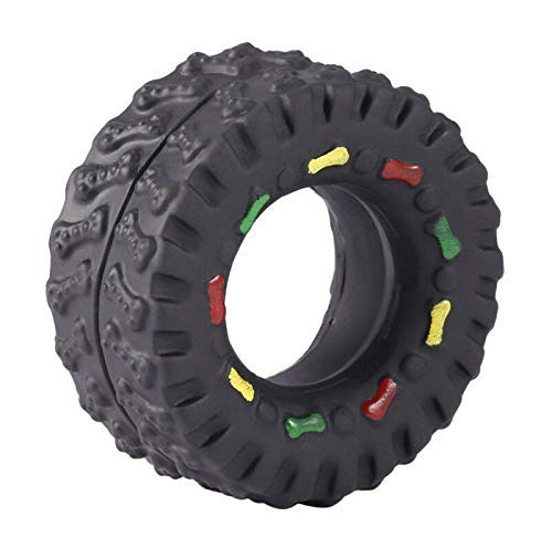 PETS EMPIRE Non Toxic Durable Chew Tire Pet Toys Squeaky Sound Toy for Medium Large Dog. (B06XJS312C) Amazon Price History, Amazon Price Tracker