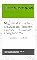 Magnificat Primi Toni, No. 23 from "Toccate, canzone ... di cimbalo et organo", Vol. II (English Edition)