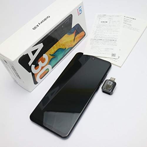 Amazon サムスン Galaxy A30 Scv43 ブラック Uq Mobile版 By Galaxy スマートフォン本体