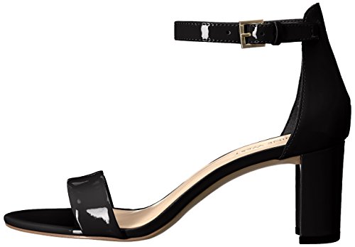Nine West Women's Pruce Heeled Sandal, Black Patent, 9 #TOP7