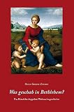 Was geschah in Bethlehem?: Das Rätsel der doppelten Weihnachtsgeschichte - Hella Krause-Zimmer 