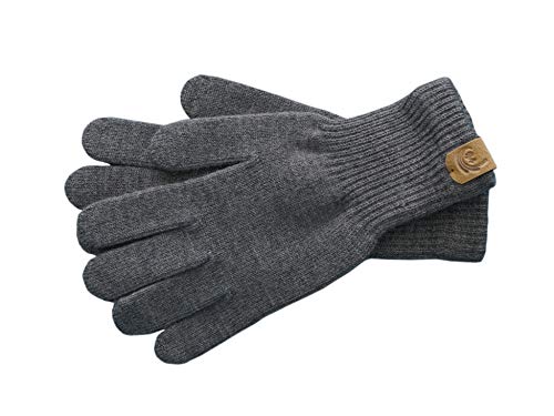 Guantes de lana merino con dedos térmicos y suaves manguitos de oveja