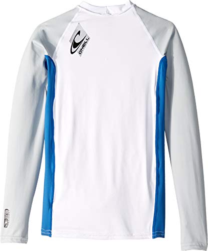Image of O'Neill Youth Premium Skins Long Sleeve Rashguard, UPF 50+ Sun and Rash Protection, Buttery Soft Tight Fit