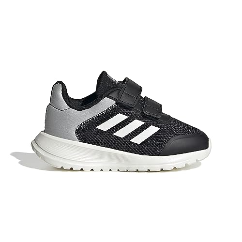 adidas Unisex Baby Tensaur Run Shoes, Core Black/Core White/Grey Two, 3 UK Child