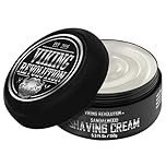 Luxury Shaving Cream for Men- Sandalwood Scent - Soft, Smooth & Silky Shaving Soap - Rich Lather for the Smoothest Shave - 150 g