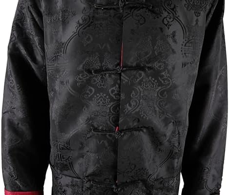 Men's Traditional Chinese Kung Fu Clothing Hanfu & Tang Suit Jacket Wing Chun Uniform Martial Arts Coats