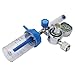 Oxygen Pressure Regulator, 0-100mpa Air Regulator, Professional Oxygen Gas Pressure Reducer Gauge Meter, Aluminum Alloy Meter Pressure Reducer Gauge Gas Regulator, for Air Tools