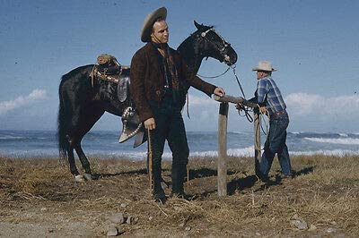 Marlon Brando Original 35mm Film Slide with Horse One Eyed Jacks