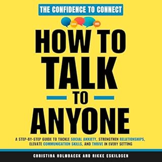 How to Talk to Anyone Audiolibro Por Christina Holmbaeck, Rikke Eskildsen arte de portada