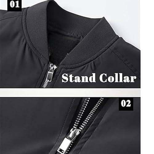 Image of MIA FASHION Winter Jacket For Men Puffer Jacket, Lightweight Transition Jacket Nylon Quilted standard length Puffer Jacket Full Sleeve Monsoon Jackets For Men