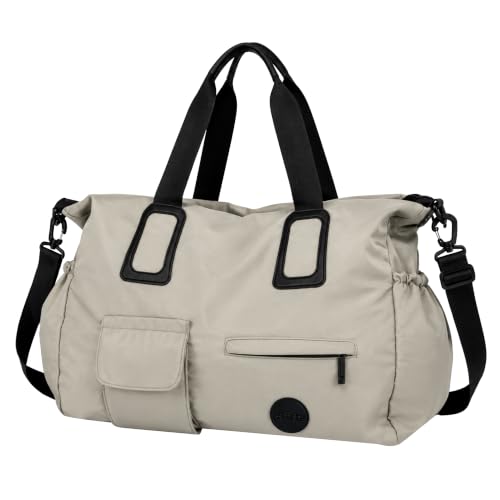 Image of Storite Travel Duffel Bag, Khaki, 42x15x35 cm