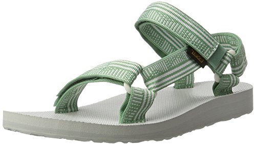 Image of Teva Women's Original Universal Sports and Outdoor Sandals, Green Campo Pastel Mint, 42