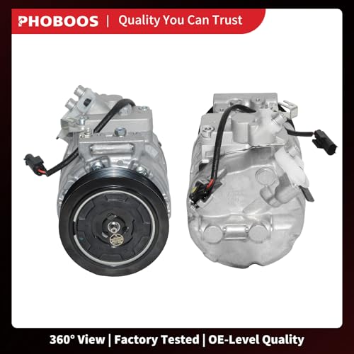 PHOBOOS A/C Compressor with Clutch Compatible with BMW by PHOBOOS - Used condition - Image 8