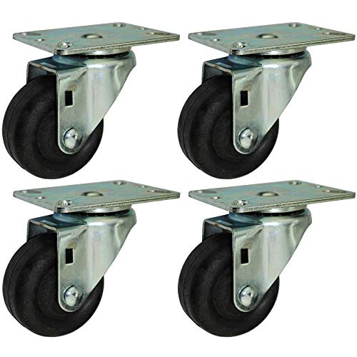 3” Bakery Rack Oven Casters, Handles temperatures up to 475°...