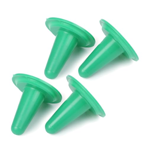 Liru 4Pcs Plastic Milking Machine Inflation Lining Plugs Liner Block Shell Green For All Milker Cow Goat