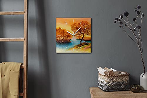 Horloge sur Toile Décoration Nature Impression Haute Définition