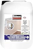 Rubson – Traitement Murs Humides (2,5 L) – Traitement 3 en 1 anti salpêtre, hydrofuge et durcisseur de plâtre – Produit anti humidité pour tous supports sur mur intérieurs