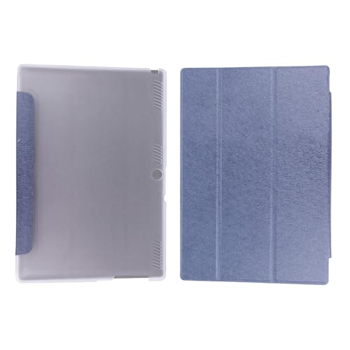 REY Custodia Smart Cover pieghevole per LENOVO TAB 2 A10-70, Flip Smart Cover, Custodia protettiva, Blu scuro