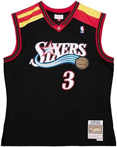 ウェア Philadelphia 76ers Allen iverson PM392 Allen Iverson Philadelphia 76ers Alternate 2006-07 Swingman Jersey