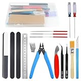 craftsman outils électriques portatifs Fonction complète : Le kit d'outils de modélisation connt aussi bien aux débutants qu'aux confirmés. Vous pouvez l'utiliser pour fabriquer des jouets, des voitures, des robots, des dessins animés et d'autres travaux manuels. Parfait pour les projets de bricolage : L'outil parfait pour les s générales de la maison, les travaux manuels avancés ou l'artisanat personnel.