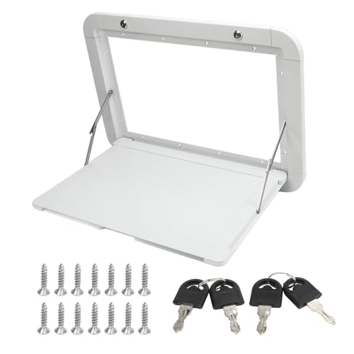 Weikeya RV Folding Table, Anti Impact Folding Motorhome Camping Table 20kg Load Bearing for Outdoor,RV Spare Parts