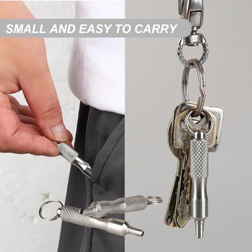 Image of 2 Pack Valve Core Removal Tool Professional Tire Valve Stem Tool for Automotive Motorcycle Bicycle Repair Install Accessory