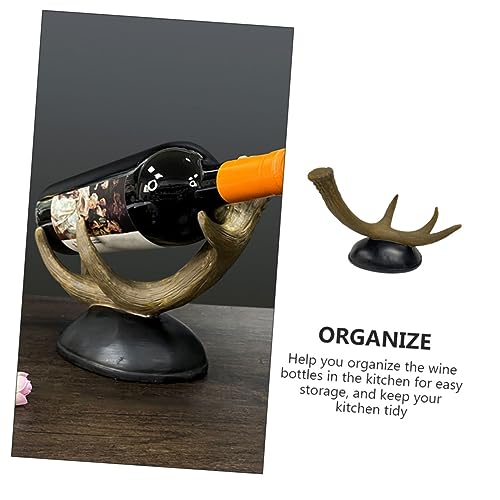 Soporte para botellas de vino y decoración de resina miniatura 6
