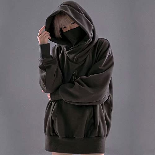 Ethbox Harajuku Dark Wind Hoodie Gothic Tide Brand Print Hoodie Cmo Retro Loose Hip Hop Couple Hoodie (Grey,Xxl,Xx-Large) #TOP3