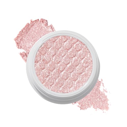 ColourPop Super Shock Shadow - High-Pigment, Crème-Powder Eye Makeup - Single Glitter Eyeshadow with Minimal Fallout and Unique Bouncy Texture - Baby Pink Eyeshadow - Frog (0.07 oz)