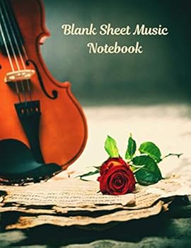 Blank Sheet Music Notebook