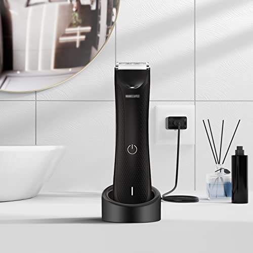 Wukur Replacement For Manscaped Charging Dock With Ac Adapter For Manscaped Lawn Mower 3.0 & 2.0 Electric Groin Hair Trimmer, The Weed Whacker Nose And Ear Hair Trimmer #TOP1