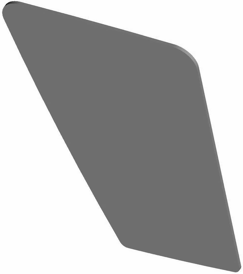 Polaris Slingshot T-Top Tinted Window, Genuine OEM Part 5453490, Qty 1