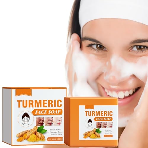 Jabón Limpiador Facial: Limpieza Suave, Aclara Manchas, Suaviza Líneas Finas, Repara La Piel Y Equilibra Hidratación(2PCS)