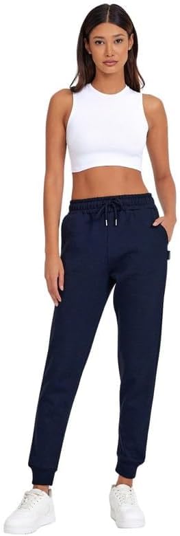 Pantalon Jogging Femme - en coton et lin pour femmes F - Prêt