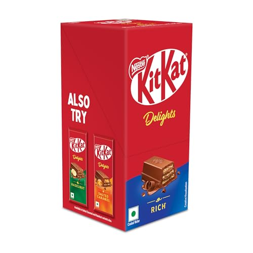 Image of Nestle KitKat Delights Rich, 900 g, Pack of 6.