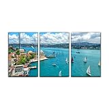 Modern Canvas Painting istanbul bosphorus bridge turkey ocean bridge stock pictures royalty Wall Art