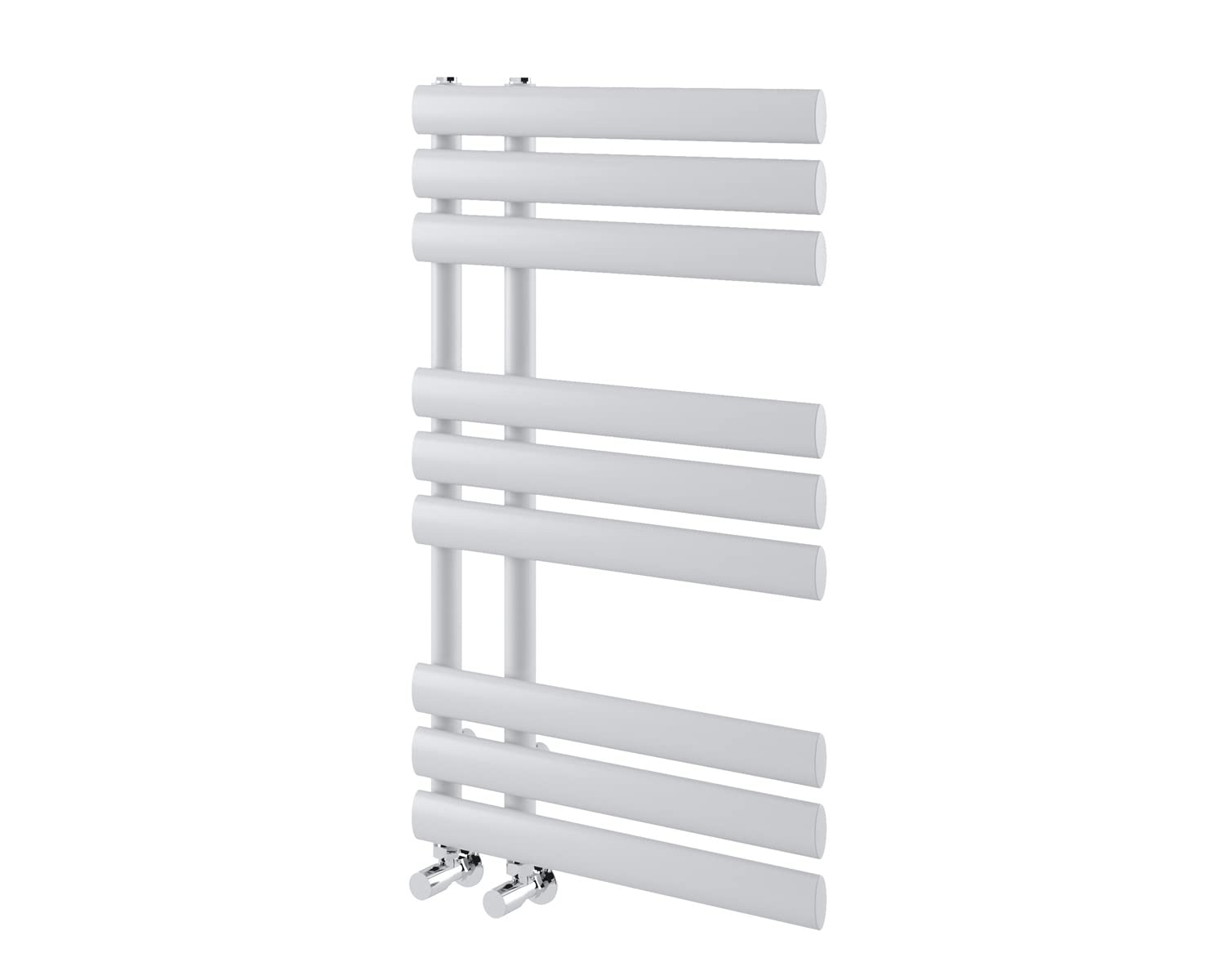 Radiador de baño vertical blanco Regal riel de toalla de escalera de 820 x 500 mm