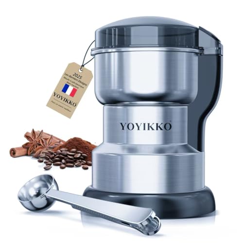 Moulin à café électrique multifonction,...